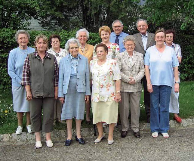 Die Gründungsmitglieder der Beeforter Senioren 2006